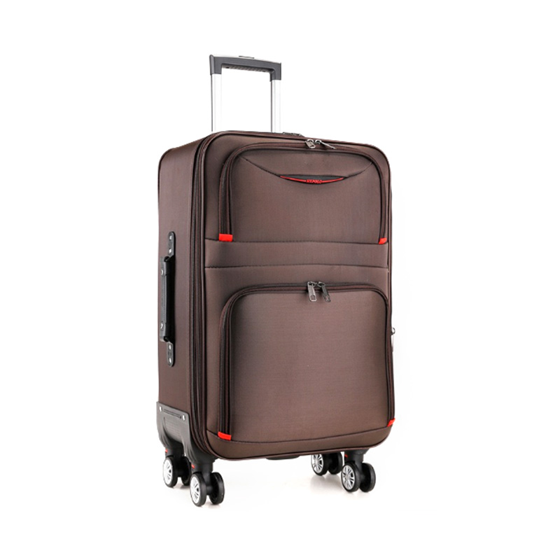 20/24/28 Inch Universal Wheel External Rod Honeycomb Board Fabric Trolley Case with Side Handle